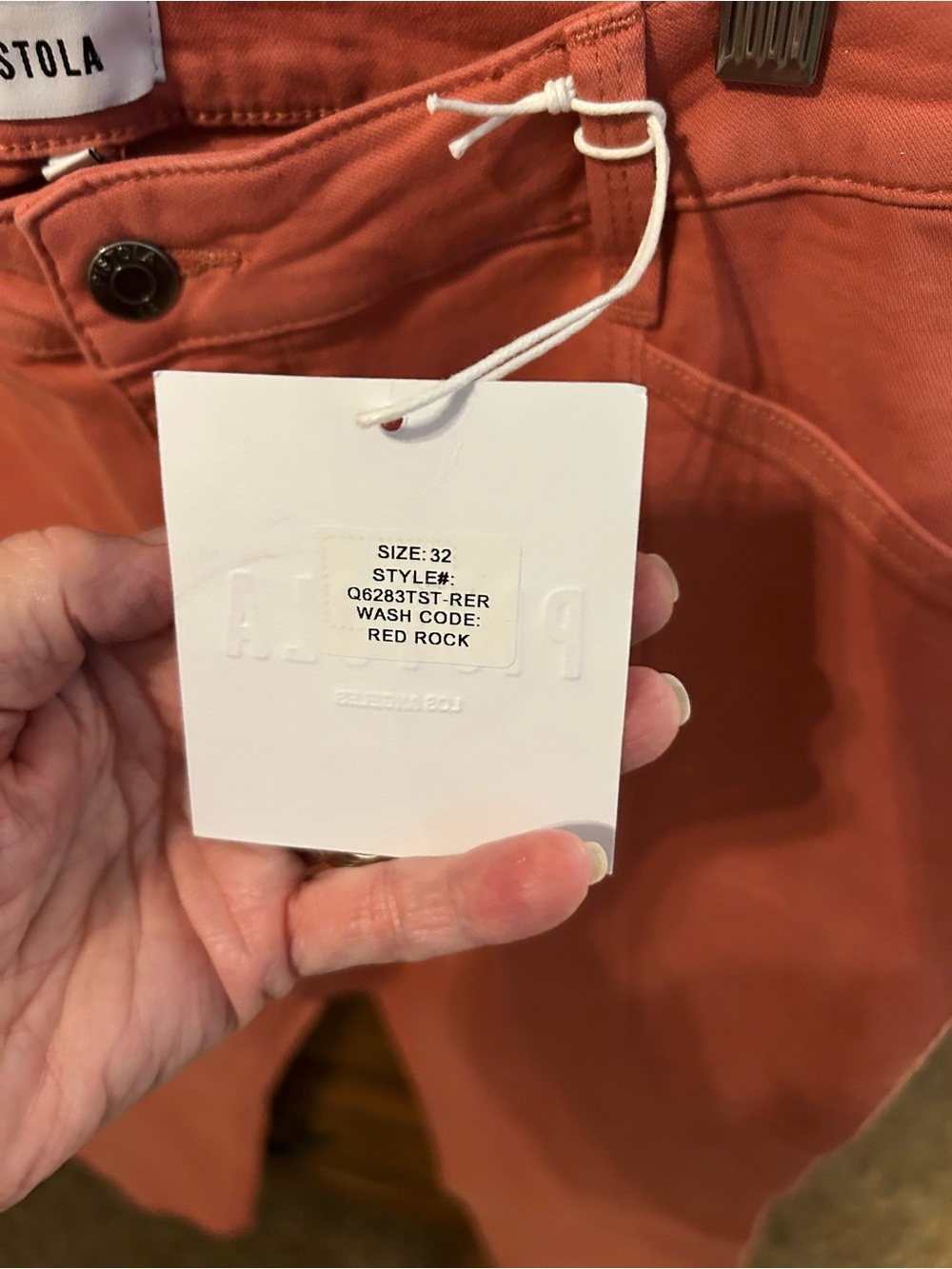 PISTOLA Women's Coral Button-Front Jeans 32 - Picture 3 of 5